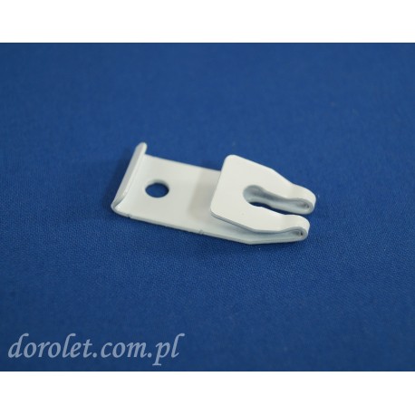 TS ceiling bracket with notch - white